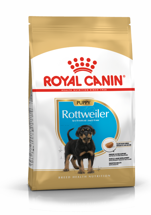 Royal Canin (Роял Канин) Rottweiler Junior - Корм для щенков породы Ротвейлер до 18 месяцев