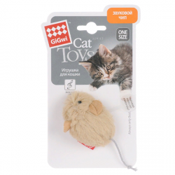 GIGWI Игрушка д/кошек Мышка со звуковым чипом