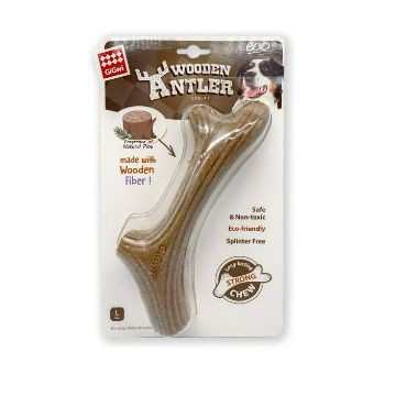 GIGWI (Гигви) Wooden antler Игрушка д/собак Рога оленя S