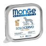 MONGE Dog Monoprotein Solo Влажный корм д/собак Паштет из оленины 150 г