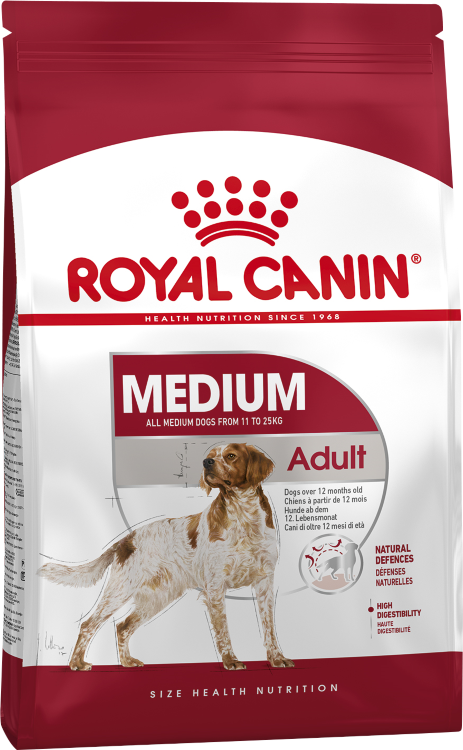 Royal Canin (Роял Канин) Medium Adult Сухой корм для взрослых собак средних пород 3 кг