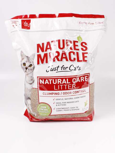 8in1 (8в1) Natures Miracle Cat Litter - Наполнитель кукурузный 10л
