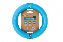 PitchDog Игровое кольцо для апортировки голубое 20 см