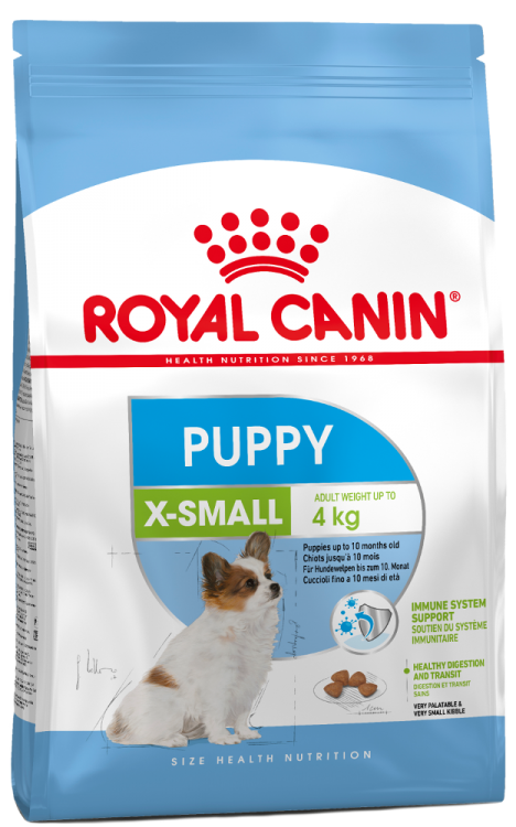 Royal Canin (Роял Канин) X-small Puppy Сухой корм для щенков миниатюрных размеров от 2 до 10 месяцев 500 г