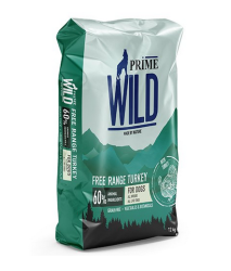 Prime Wild (Прайм Вайлд) Free Range Сухой корм для щенков и собак всех пород с индейкой 12 кг