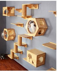 Мебель для кошек - Настенные джунгли