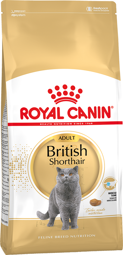 Royal Canin (Роял Канин) British Shorthair Adult Сухой корм для взрослых кошек породы Британская короткошерстная 2 кг