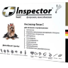 Inspector Quadro (Инспектор Квадро) Капли на холку для собак весом до 4 кг 1 пипетка