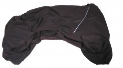 Комбинезон ТУЗИК Американский бульдог кобель холодный (дождевик), длина спины (71), обхват груди (95) темно-коричневый