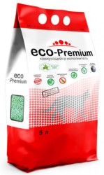 Eco premium Алоэ наполнитель древесный 1,9 кг 5 л