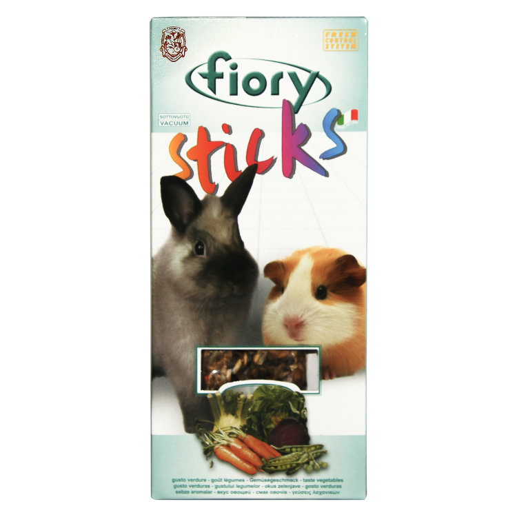 Fiory (Фиори) Sticks Палочки для кроликов и морских свинок с овощами 2*50 г