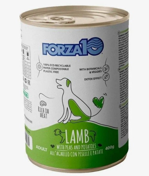 Forza10 Maintenance Консервы для взрослых собак с ягненком 400 г