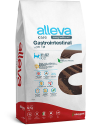 Alleva Care (Аллева Кэр) Gastrointestinal Low Fat Сухой лечебный корм для кошек при болезнях ЖКТ с низким содержанием жира 5 кг