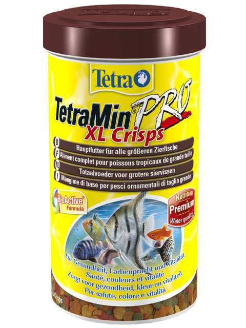 Tetra (Тетра) Min XL Pro Crisps - Корм для всех видов аквариумных Рыб (чипсы)