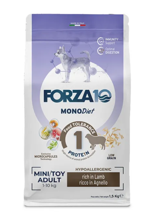 Forza 10 Hypoallergenic Сухой лечебный корм для взрослых собак мелких пород c 1,5 кг