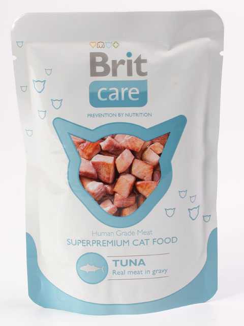 Brit (Брит) Care Cat Tuna - Корм для кошек с Тунцом (Пауч)