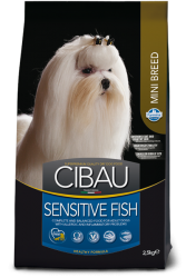 Cibau (Чибау) Mini Sensitive Сухой корм для взрослых собак мелких пород с чувствительным пищеварением с рыбой 800 г