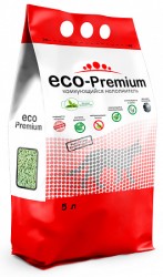 Eco premium Зеленый чай наполнитель древесный 1,9 кг 5 л