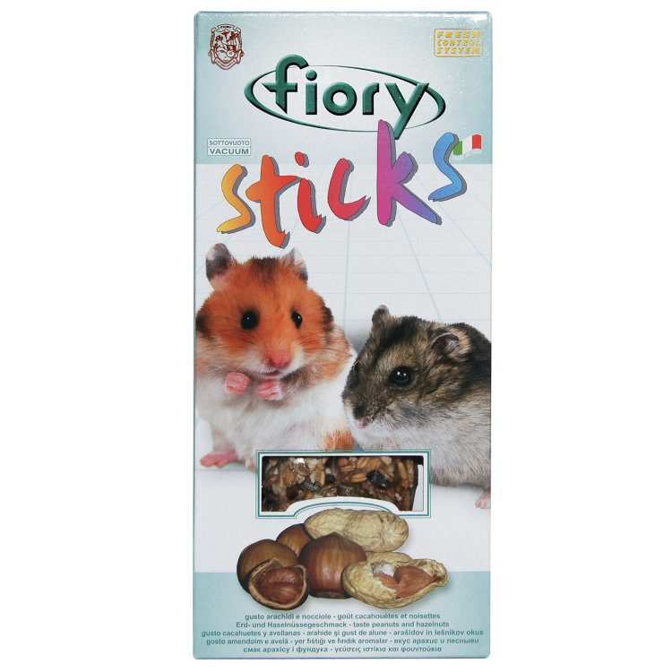 Fiory (Фиори) Sticks Палочки для хомяков с орехами 2*50 г