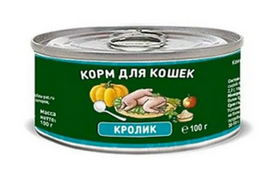 Solid Natura Holistic (Солид Натура Холистик) Консервы для взрослых кошек с кроликом 100 г