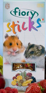 Fiory (Фиори) Sticks Палочки для хомяков с фруктами 2*50 г