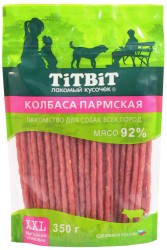 Tit bit (Тит бит) Лакомство для собак Колбаски Пармские XXL 350 г