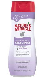 Nature's miracle odor control -  Шампунь для собак с лавандой 473 мл