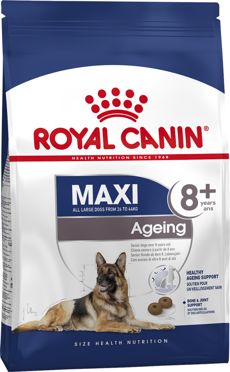 Royal Canin (Роял Канин) Maxi Ageing 8+ - Сухой корм для стареющих собак крупных размеров старше 8 лет 3 кг