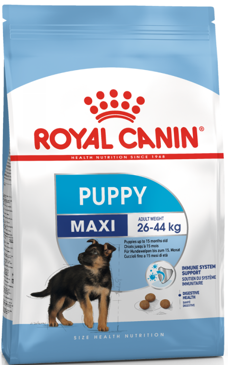 Royal Canin (Роял Канин) MAXI Puppy - Корм для щенков собак крупных размеров с 2 до 15 месяцев
