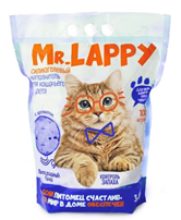 Mr Lappy Силикагелевый наполнитель Прохладный бриз 3,8 л