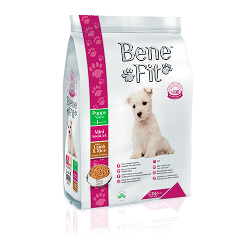 Benefit (Бенефит) Puppy Mini Сухой корм для щенков мелких пород с ягненком и рисом 2,5 кг