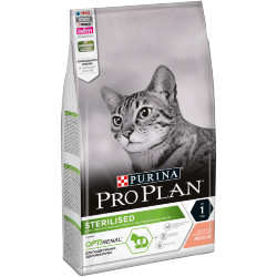 Pro Plan (ПроПлан) Sterilised Salmon - Сухой корм для кастрированных котов и стерилизованных кошек с Лососем 1.5кг