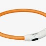 Ошейник светящийся для собак USB (6-ти расцветок) 30 см 