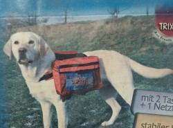 Trixie (Трикси) Рюкзак для тренировки собаки M оранжевый
