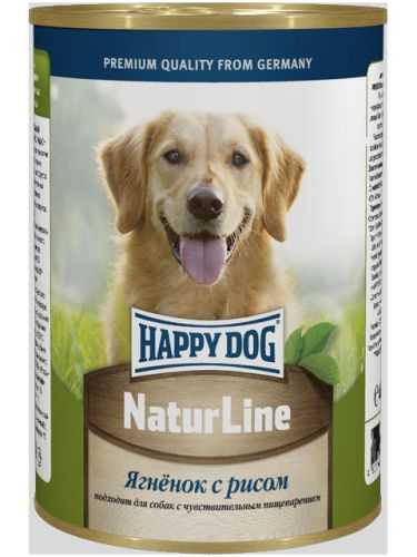 Happy Dog (Хэппи Дог) Nature Line - Корм для собак с Ягненком и Рисом