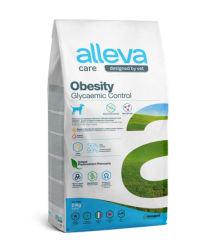 Alleva Care (Аллева Кэр) Obesity Контроль потребления глюкозы. Сухой лечебный корм для собак при ожирении 2 кг