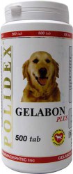 Polidex Gelabon plus (Полидекс Гелабон плюс) Витамины для собак для опорно-двигательного аппарата 500 табл