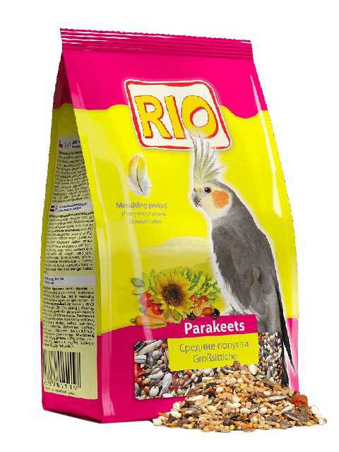 Rio (Рио) Сухой корм для средних попугаев в период линьки 500 г