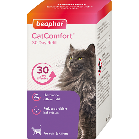 Beaphar (Беафар) CatComfort Сменный блок успокаивающего диффузора для кошек 48мл