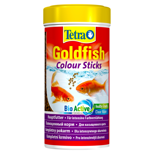 Tetra (Тетра) Goldfish Colour Sticks Корм для всех видов золотых рыб для усиление окраса (палочки) 250 мл