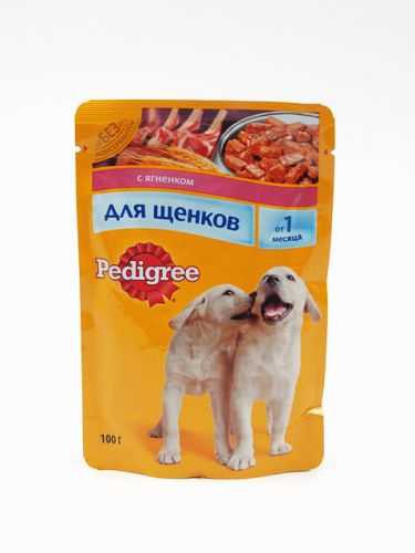 Pedigree (Педигри) Vital protection - Сочные кусочки для щенков с Ягнёнком (Пауч)