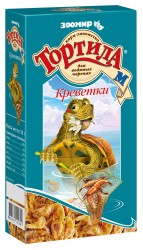 Тортила корм для водных черепах Креветки 50 г