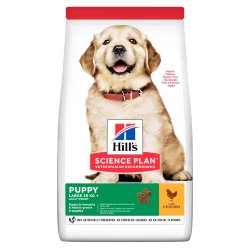 Hill's (Хиллс) Science Plan Puppy Large Сухой корм для щенков крупных пород с курицей 12 кг