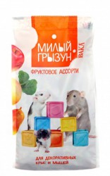 Вака Милый Грызун - овощное ассорти для крыс и мышей, 200 гр.