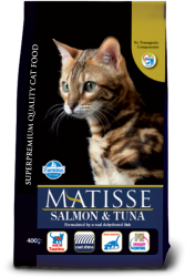 Matisse (Матисс) Сухой корм для взрослых кошек с лососем и тунцом 400 г