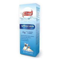 Cliny (клини)  Зубной гель для собак и кошек 75 мл