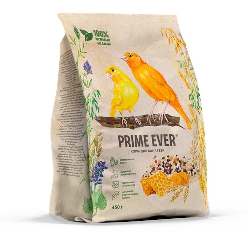 Prime Ever (Прайм Эвэр) Сухой корм для канареек 450 г