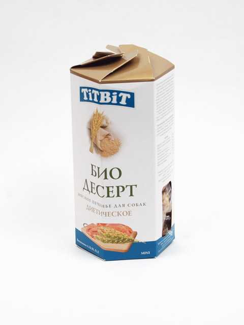 TiTBiT (ТиТБиТ) - Печенье мясное Био Десерт Standart Курица 350 г