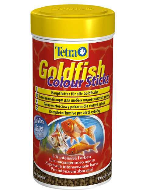 Tetra (Тетра) GoldFish Colour Sticks - Корм для Золотых Рыбок (Палочки) Усиление окраса 30 гр 100 мл