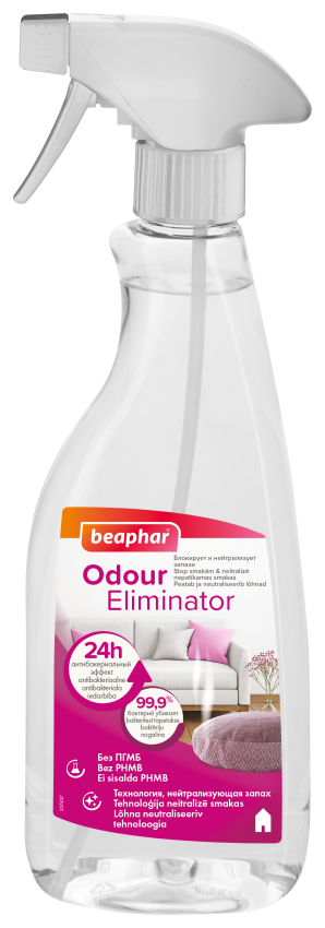 Beaphar (Беафар) Odour Eliminator Спрей-уничтожитель запаха 500мл